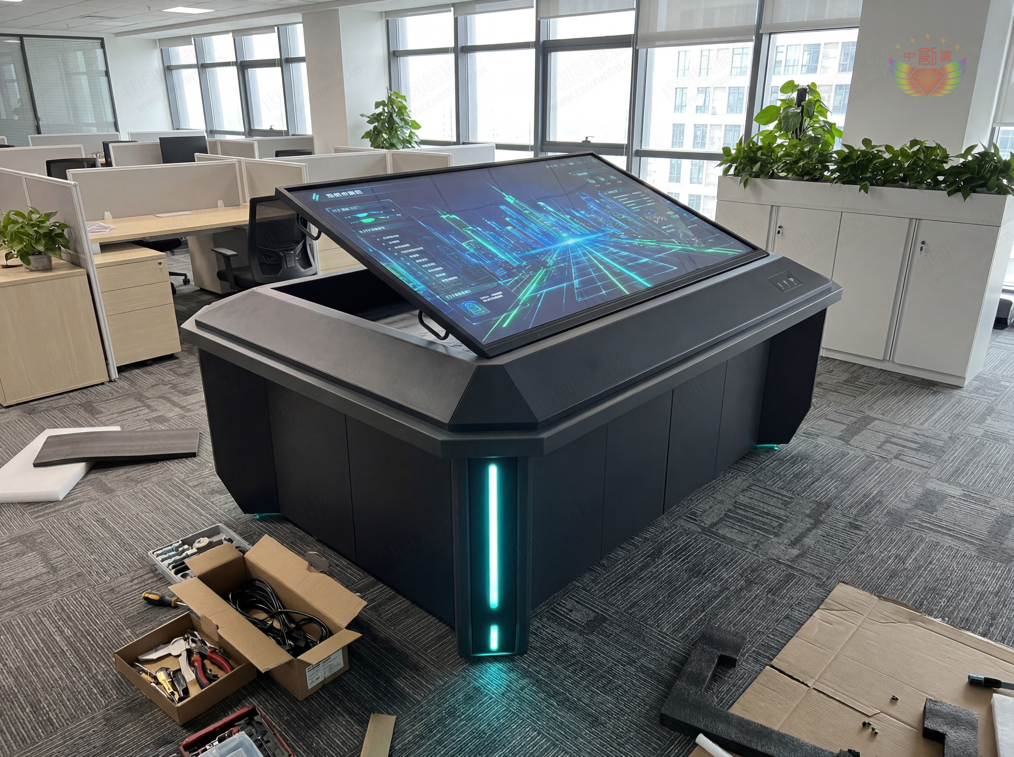 沉浸式電子沙盤照片